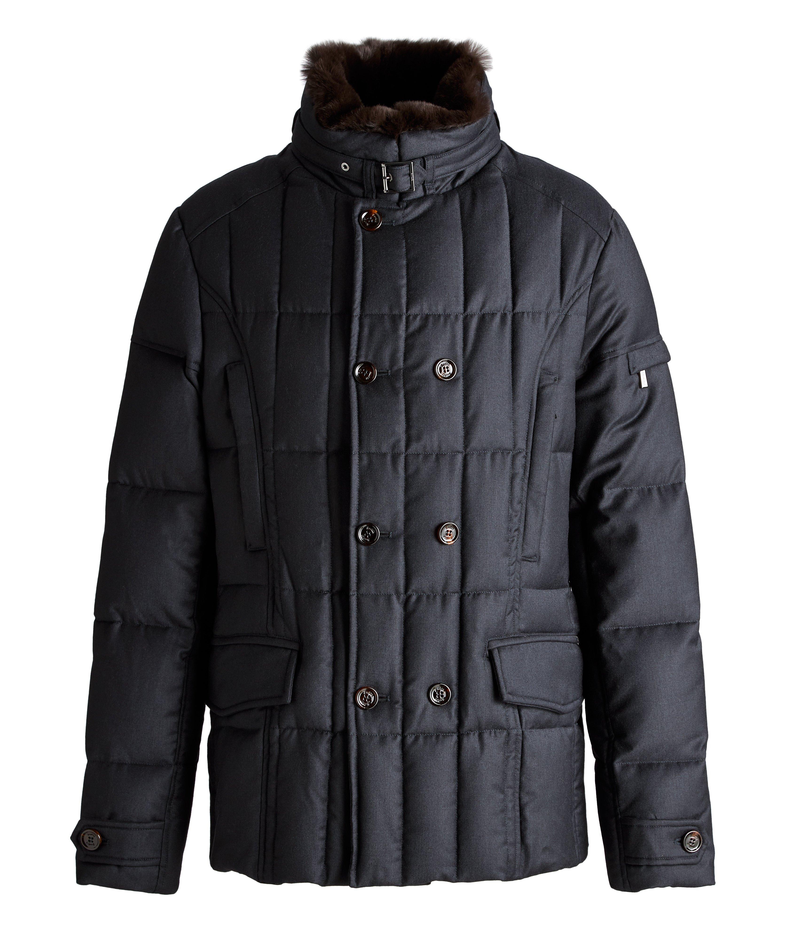 Siro Quilted Wool-Cashmere City Coat image 0