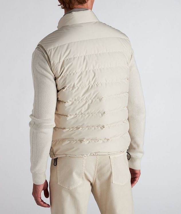 Stratos Water-Repellent Quilted Down Vest picture 3