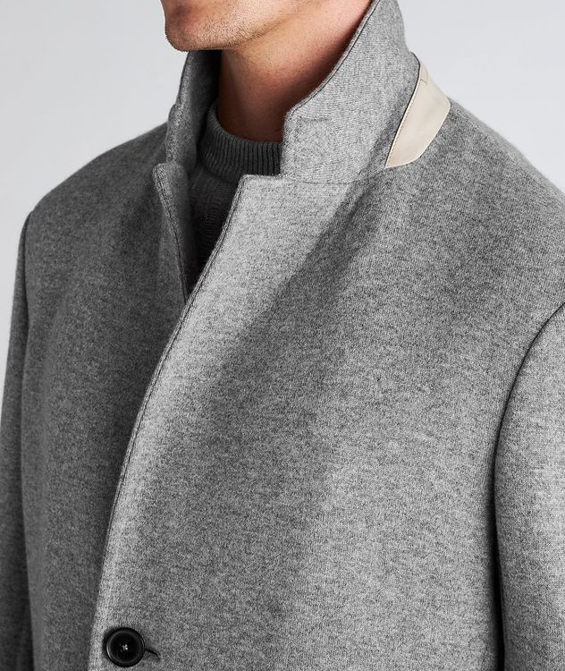 Capri Jerseywear Cashmere-Wool-Blend Overcoat picture 4