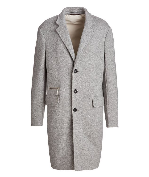 Capri Jerseywear Cashmere-Wool-Blend Overcoat picture 1