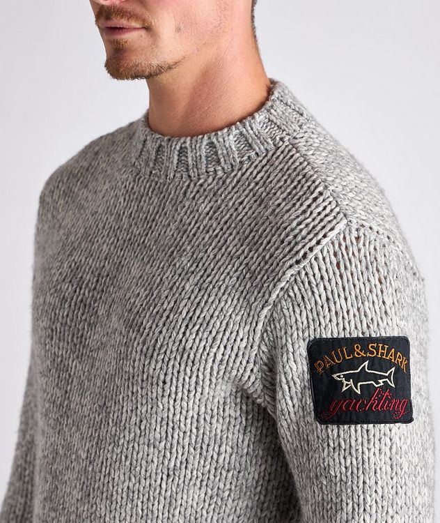 Wool-Blend Fishermen's Sweater picture 4