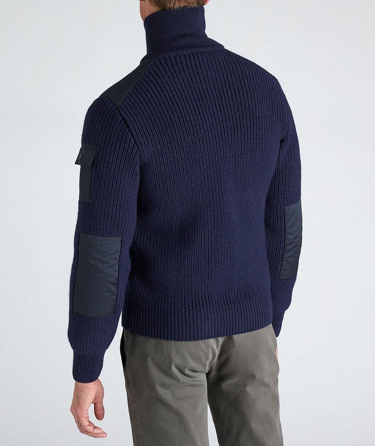 Ribbed Wool Half-Zip Sweater image 2