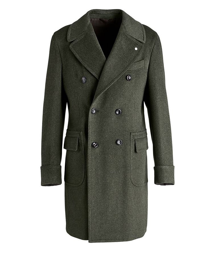 Double-Breasted Wool Overcoat image 0