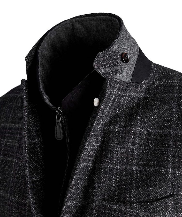 Checked Wool-Cashmere Sports Jacket image 2