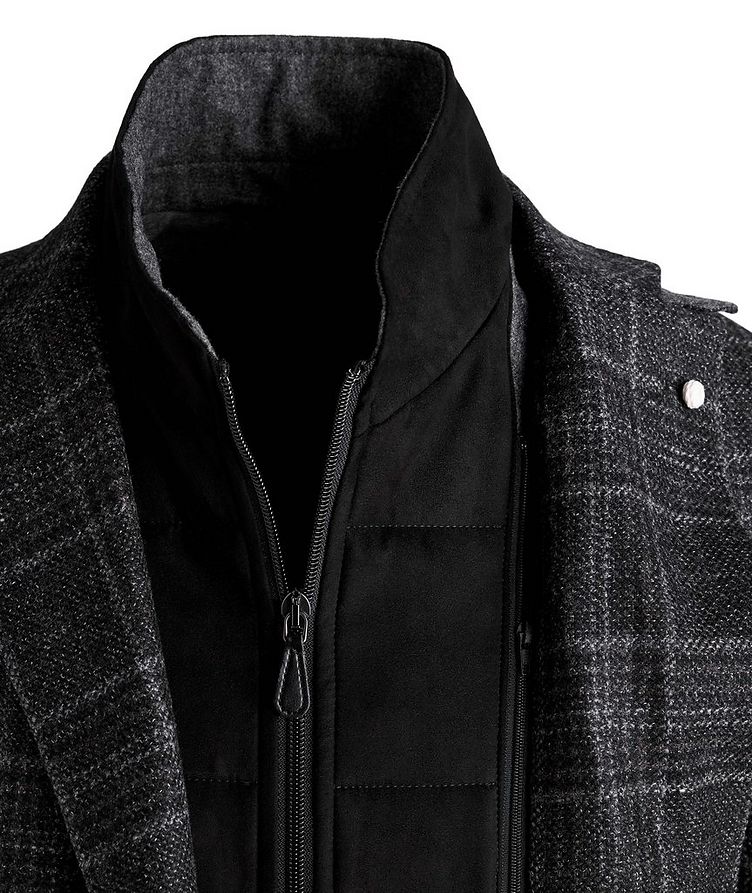 Checked Wool-Cashmere Sports Jacket image 3