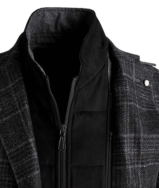 Checked Wool-Cashmere Sports Jacket picture 4
