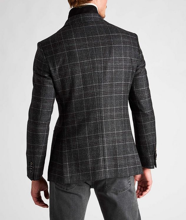 Checked Wool-Cashmere Sports Jacket picture 7