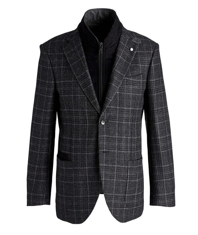 Checked Wool-Cashmere Sports Jacket image 0
