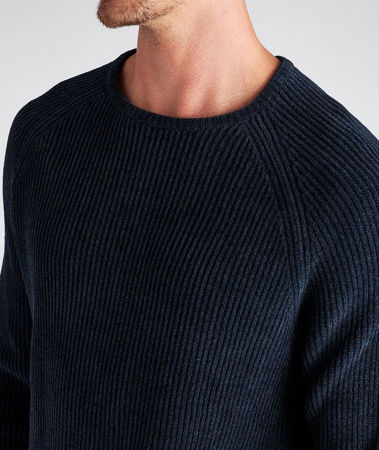 Ribbed Knit Chenille Sweater image 3