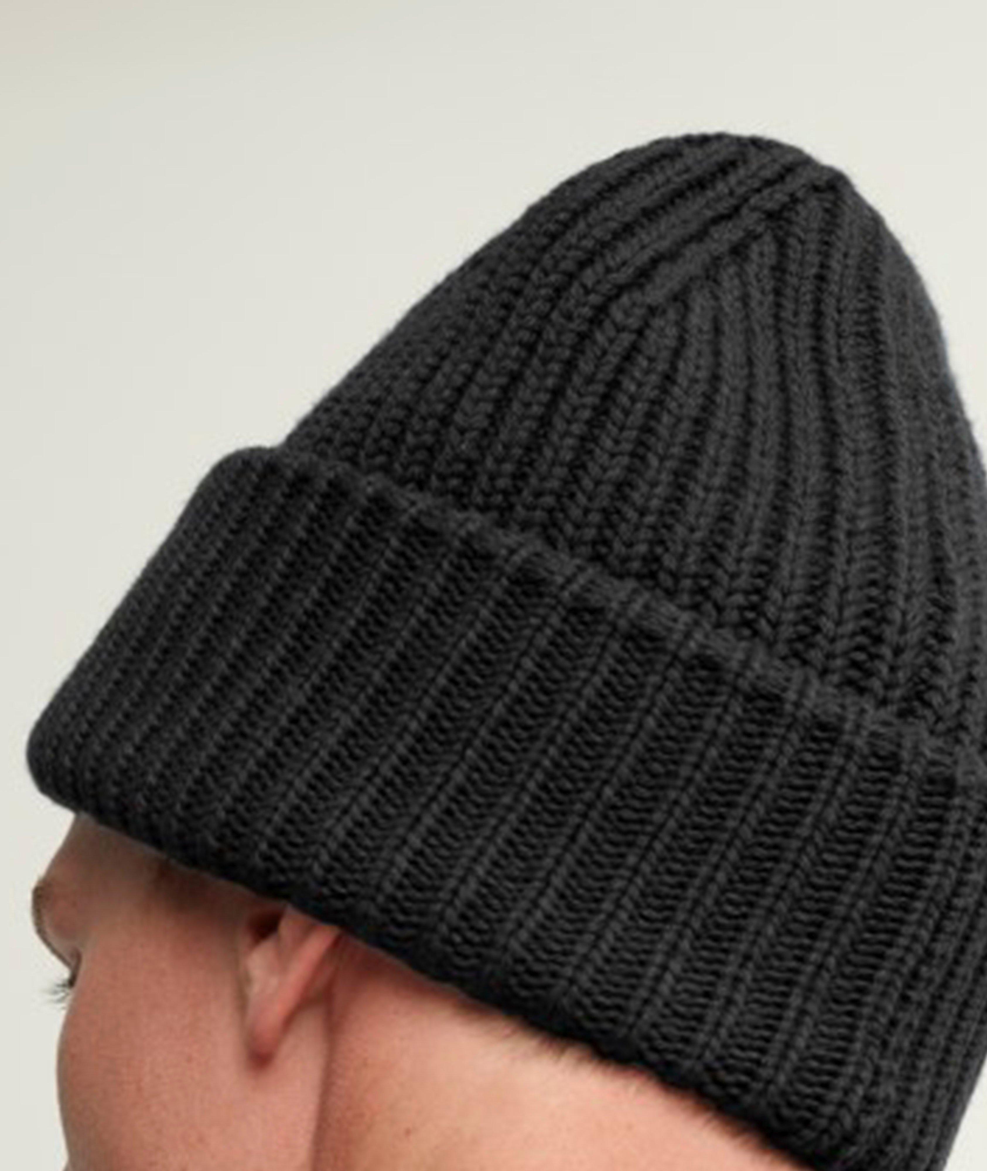 Tuque thermique en cachemire et laine image 3