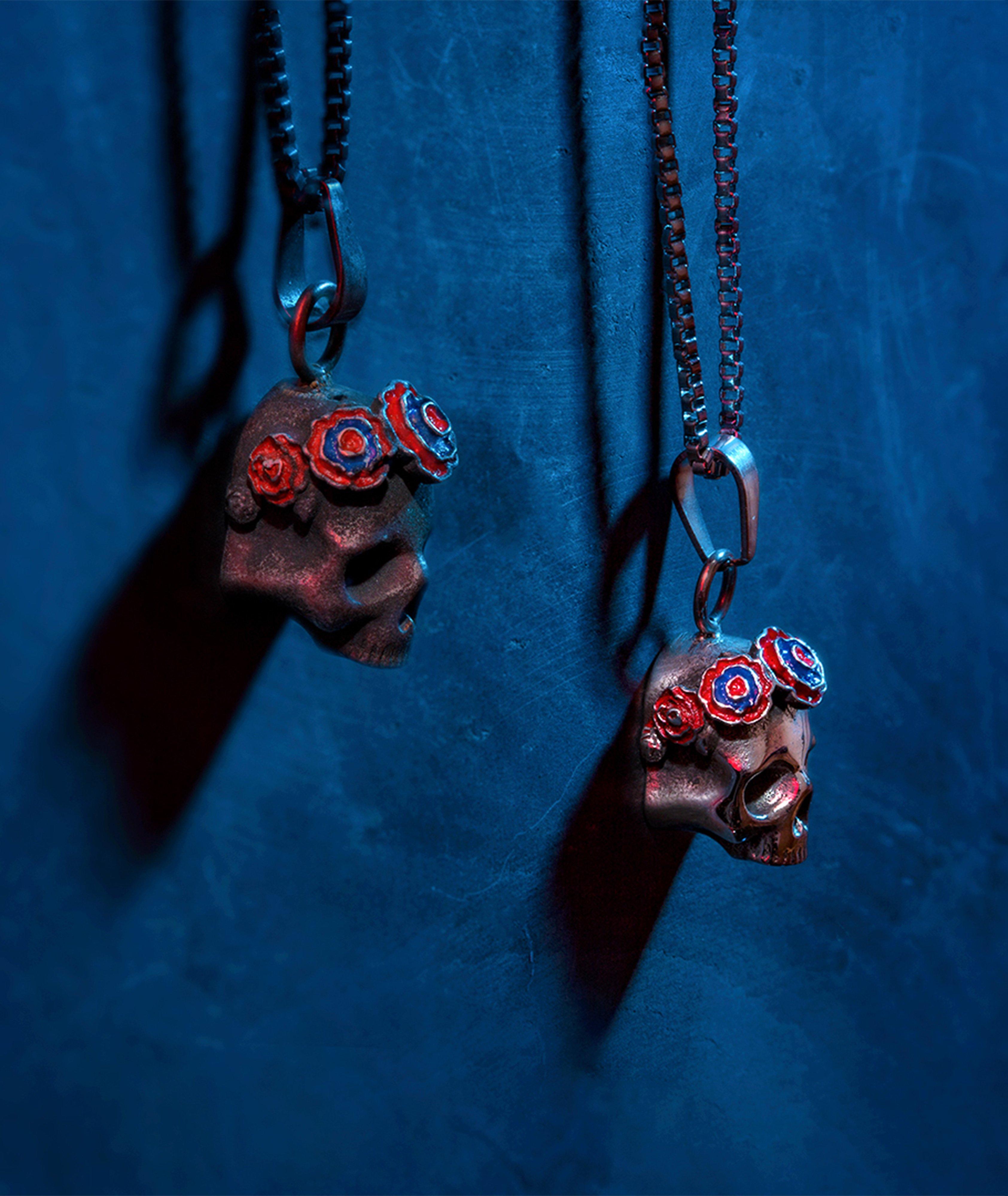 Gothic Skull Necklace  image 1