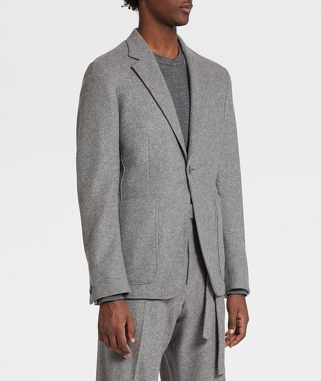 Unconstructed Cashmere-Wool Sports Jacket picture 2
