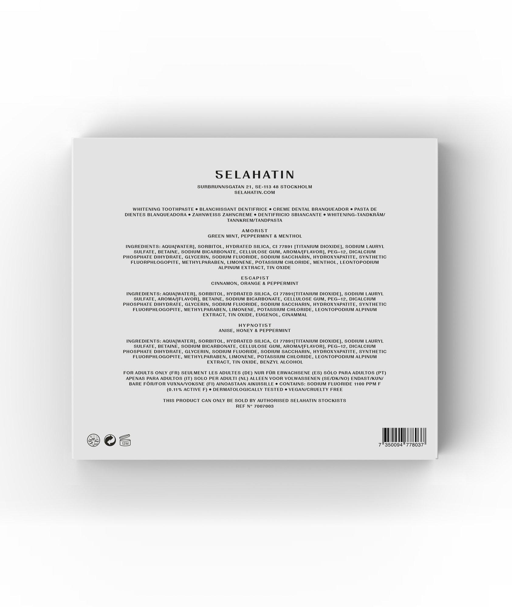 Whitening Toothpaste Collection Set image 2