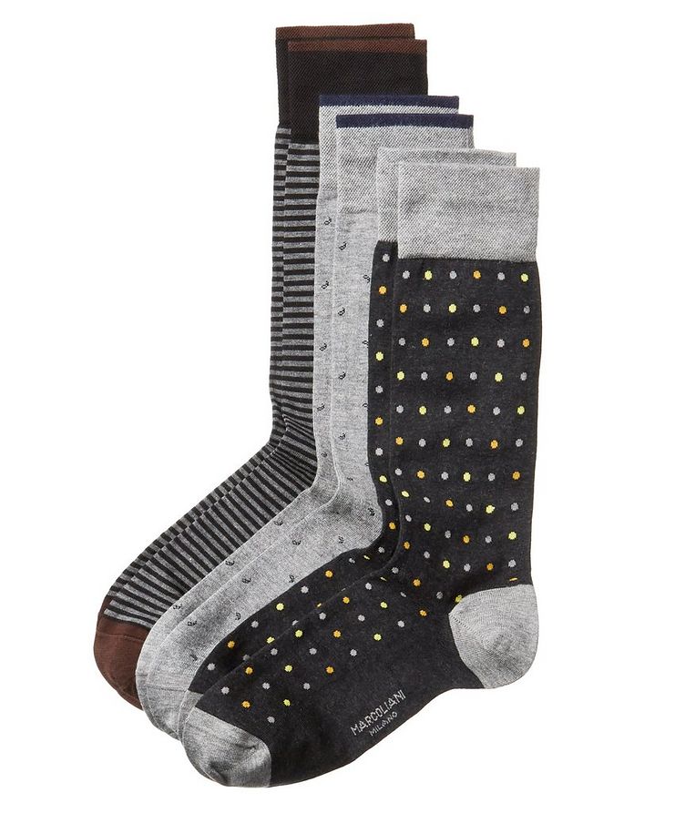 3-Pack Printed Socks Gift Set image 0
