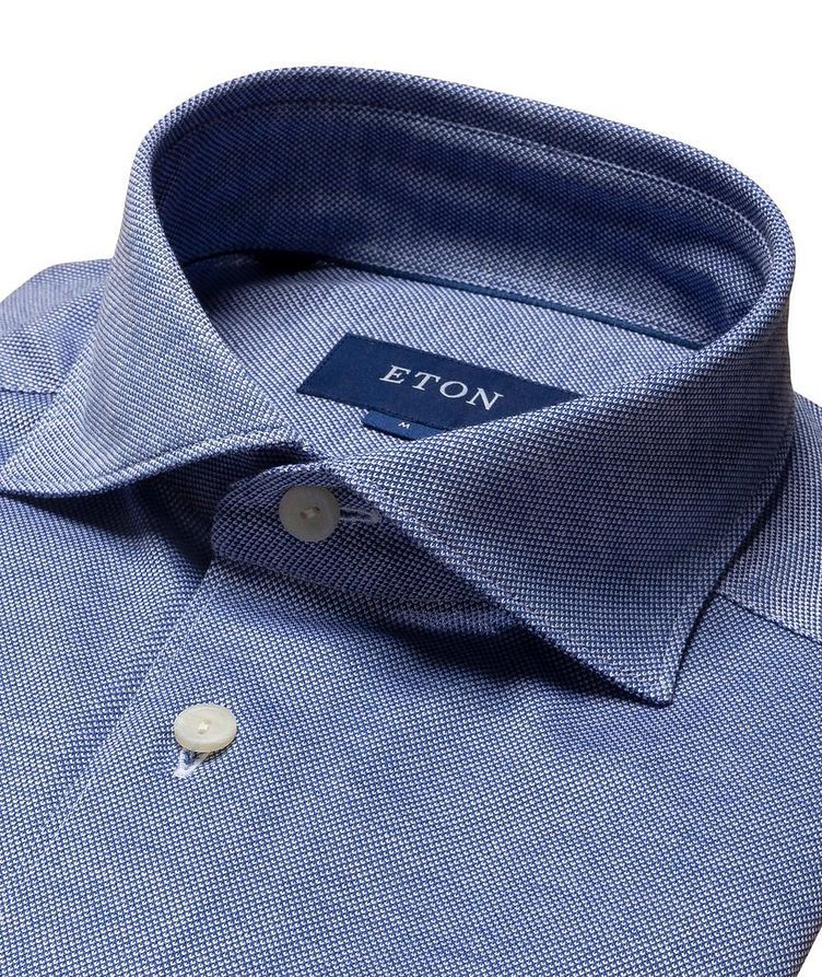 Contemporary Fit Oxford Piqué Shirt image 4