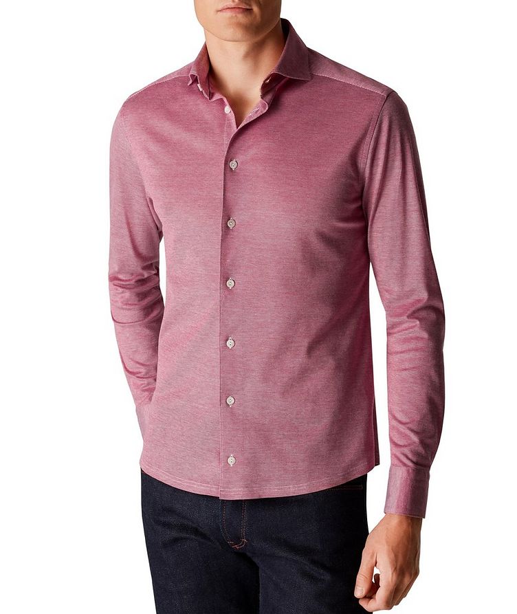 Contemporary Fit Oxford Piqué Shirt image 1