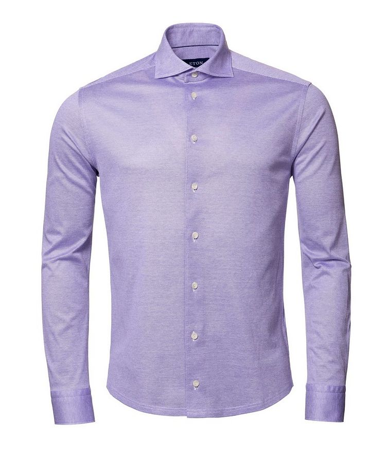 Contemporary Fit Oxford Piqué Shirt image 0