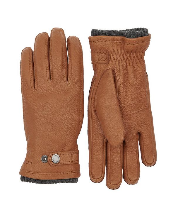 Utsjo Elk Leather Gloves picture 1
