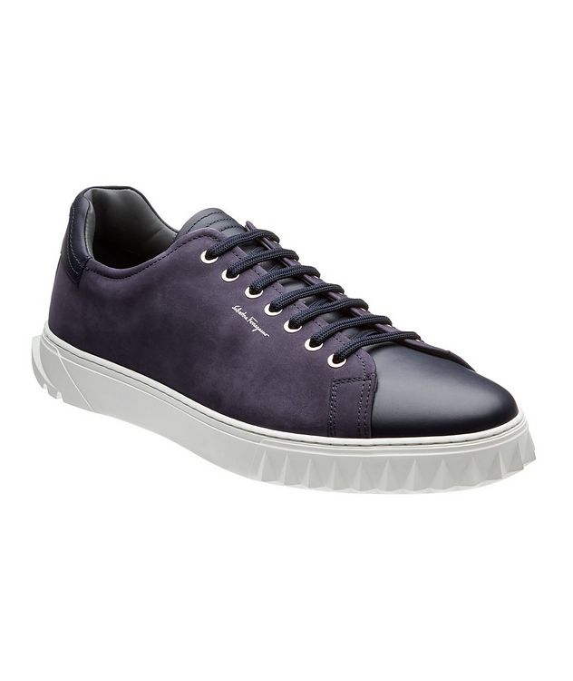 Cube Leather Sneakers picture 1