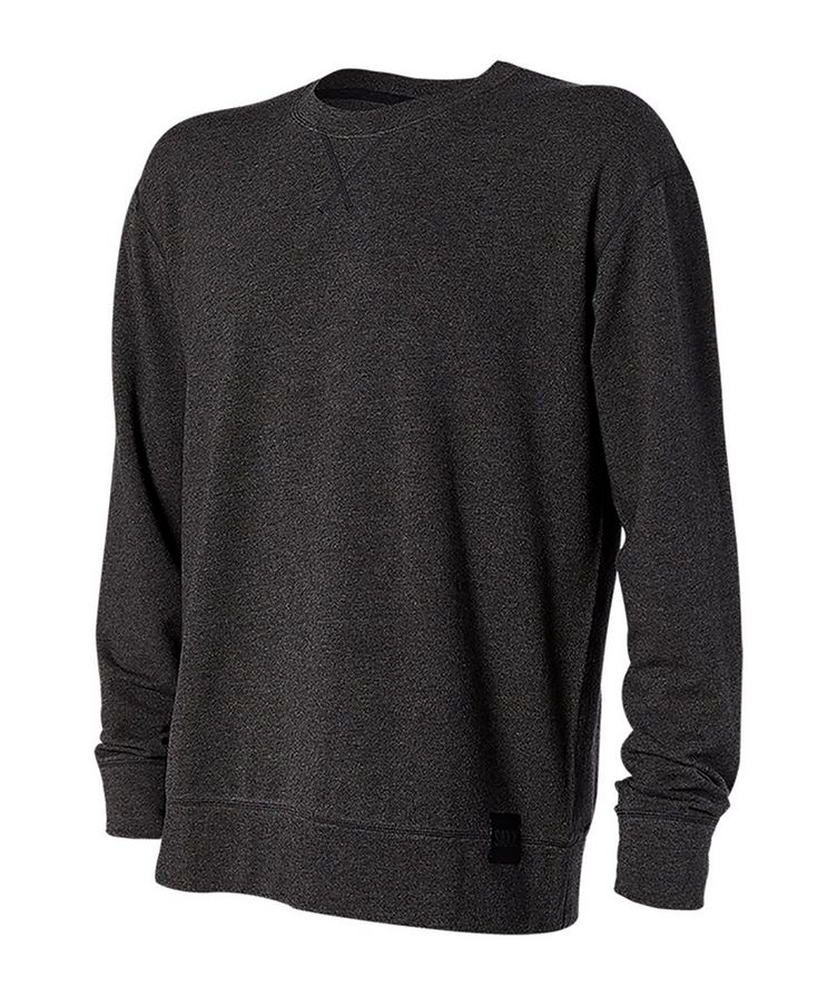 3Six 5 Long-Sleeve Cotton-Modal Lounge T-Shirt image 0