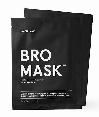 Jaxon Lane 100% Hydrogel Bro Facial Mask  4-Pack