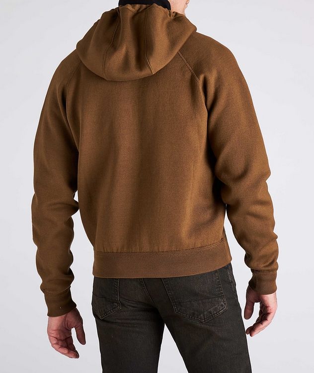 Zip-Up Cotton-Cashmere Hoodie picture 3