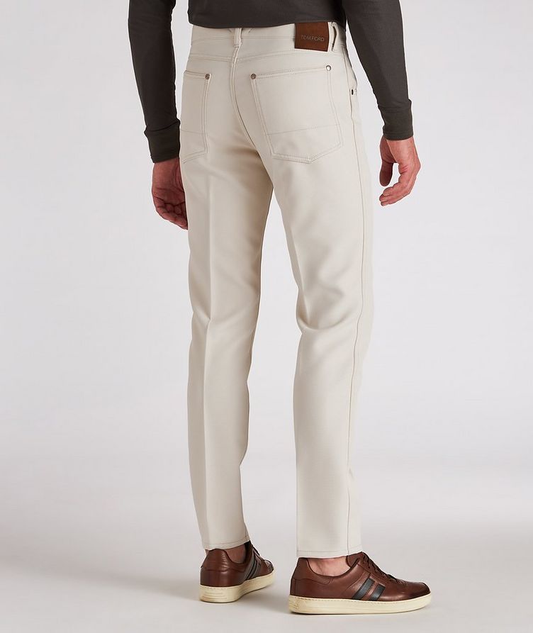Slim-Fit Technical Twill Pants image 2