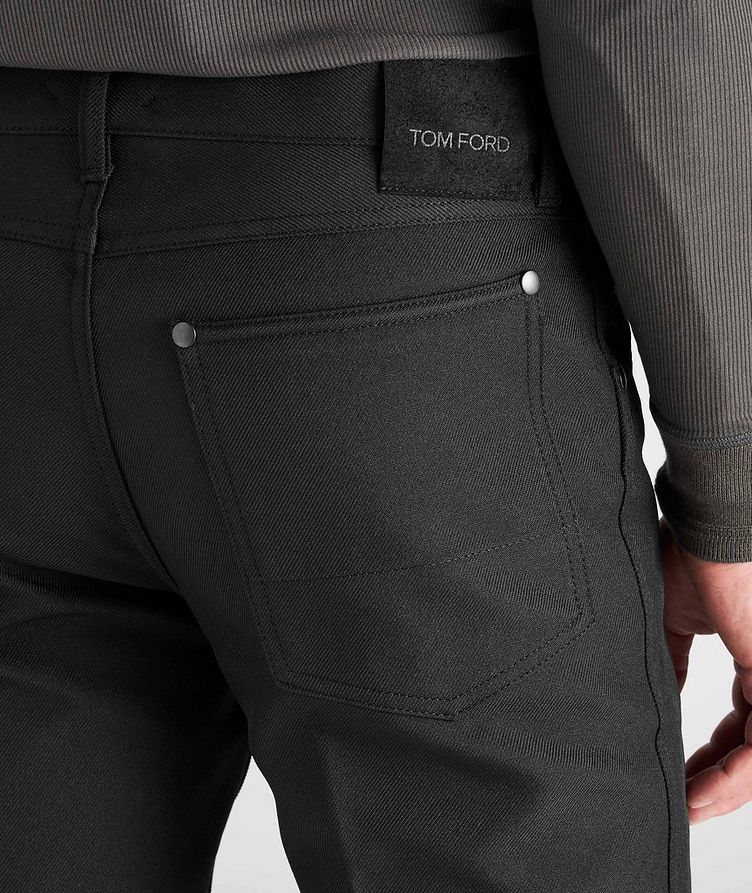 Slim-Fit Technical Twill Pants image 3