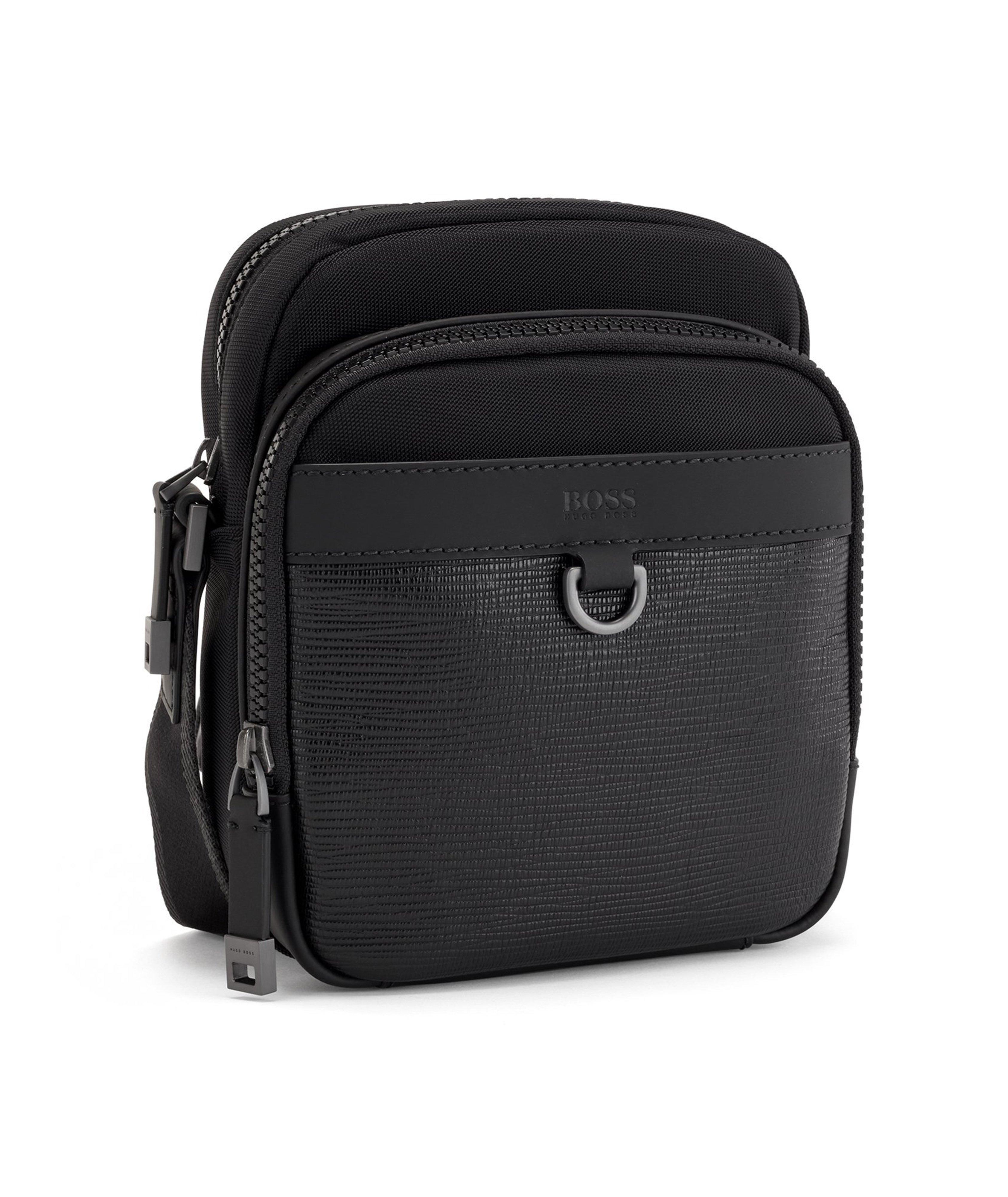 Trucker Mini Nylon and Leather Crossbody Bag image 2