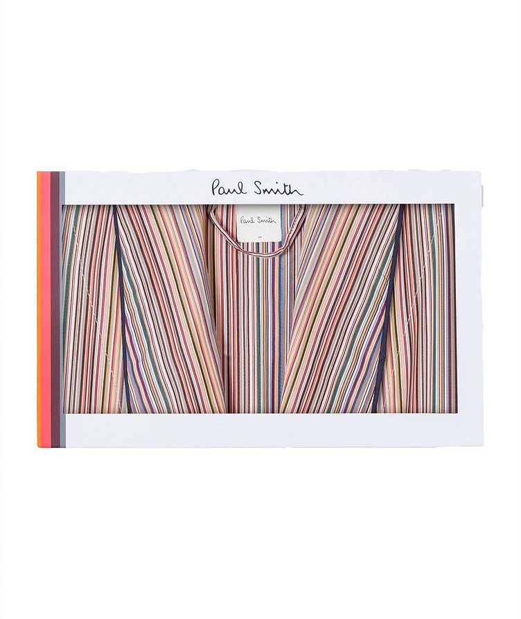 Multi-Stripe Cotton Robe Box image 3