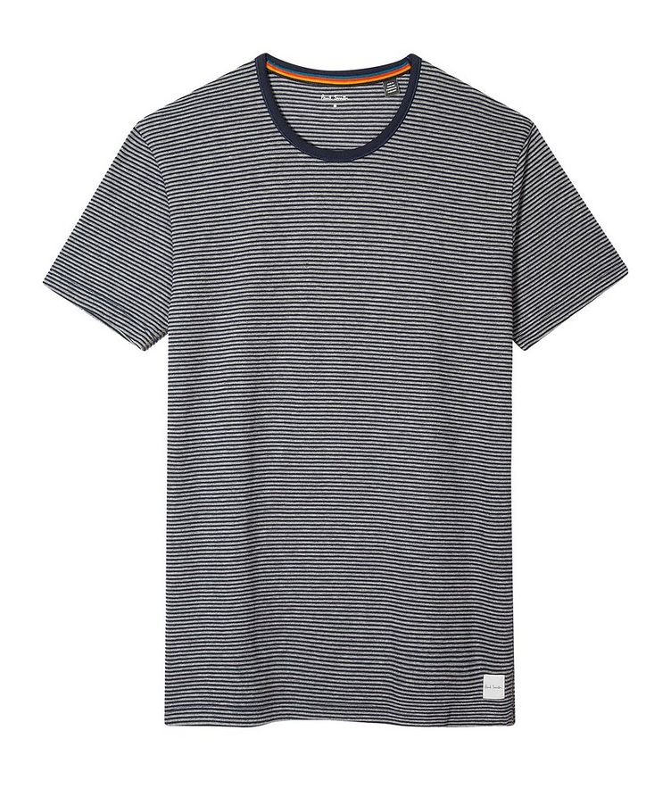 Striped Cotton T-Shirt image 0