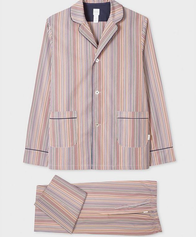 Multi-Stripe Cotton Pyjamas Box picture 1