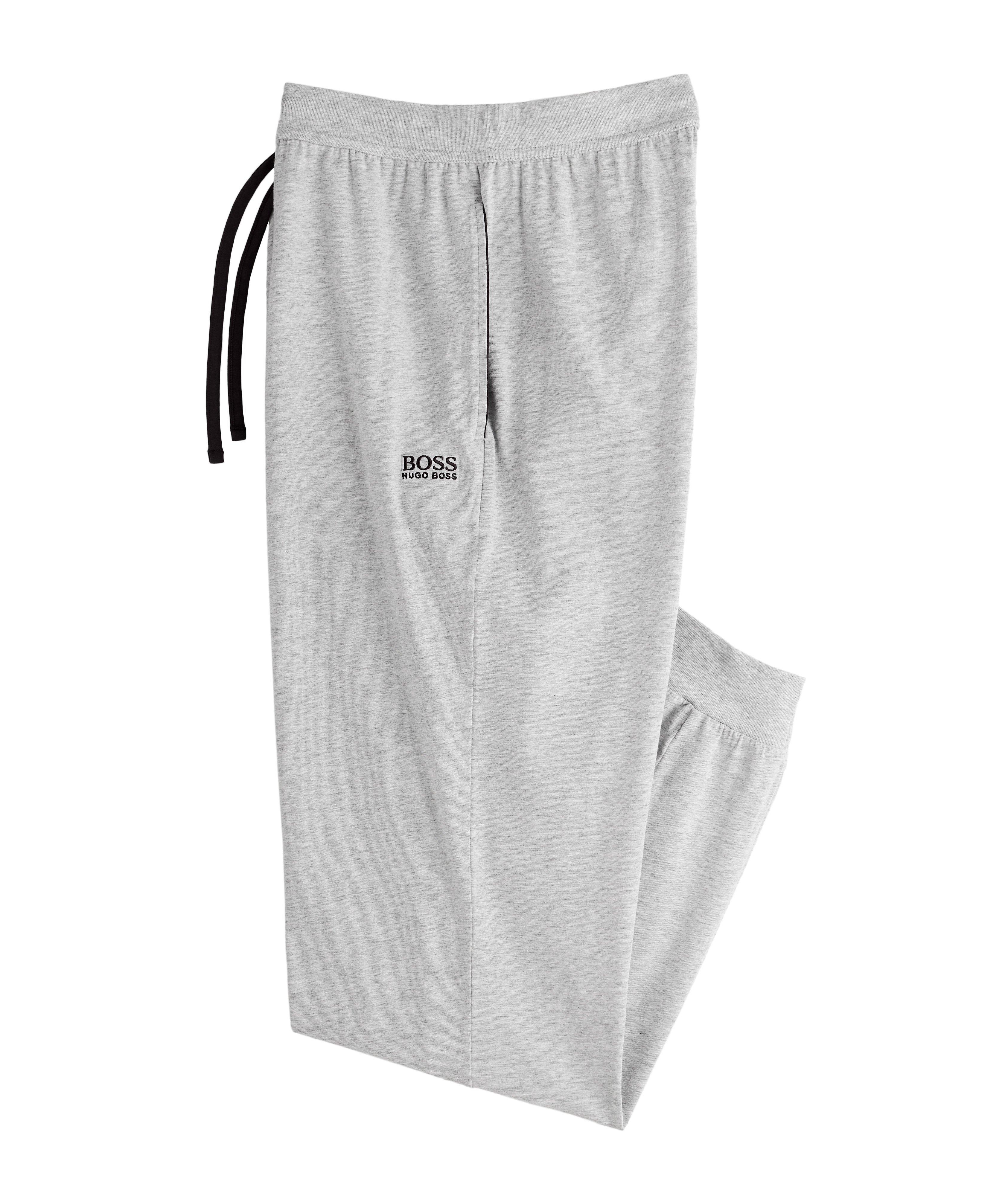 Pantalon sport en coton extensible image 0