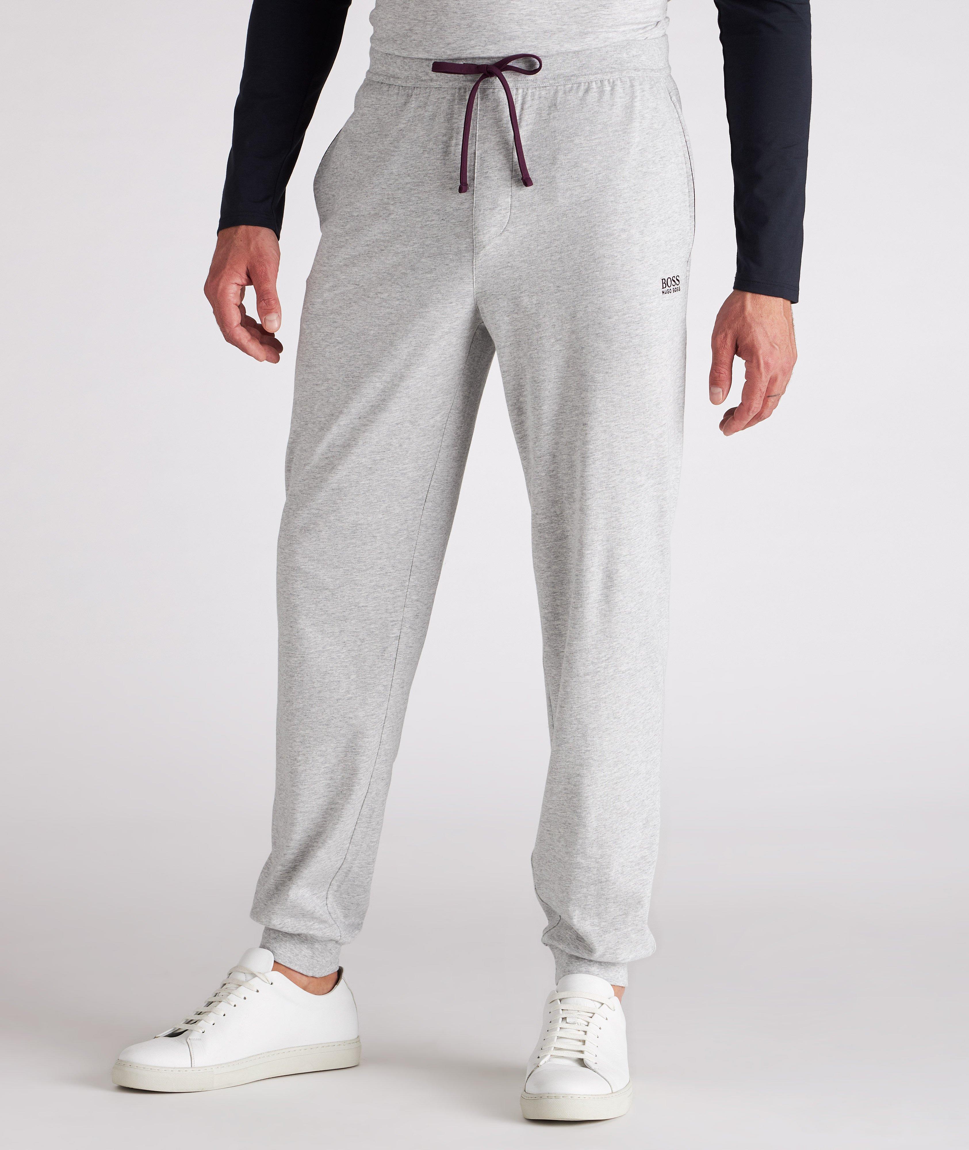 Pantalon sport en coton extensible image 1