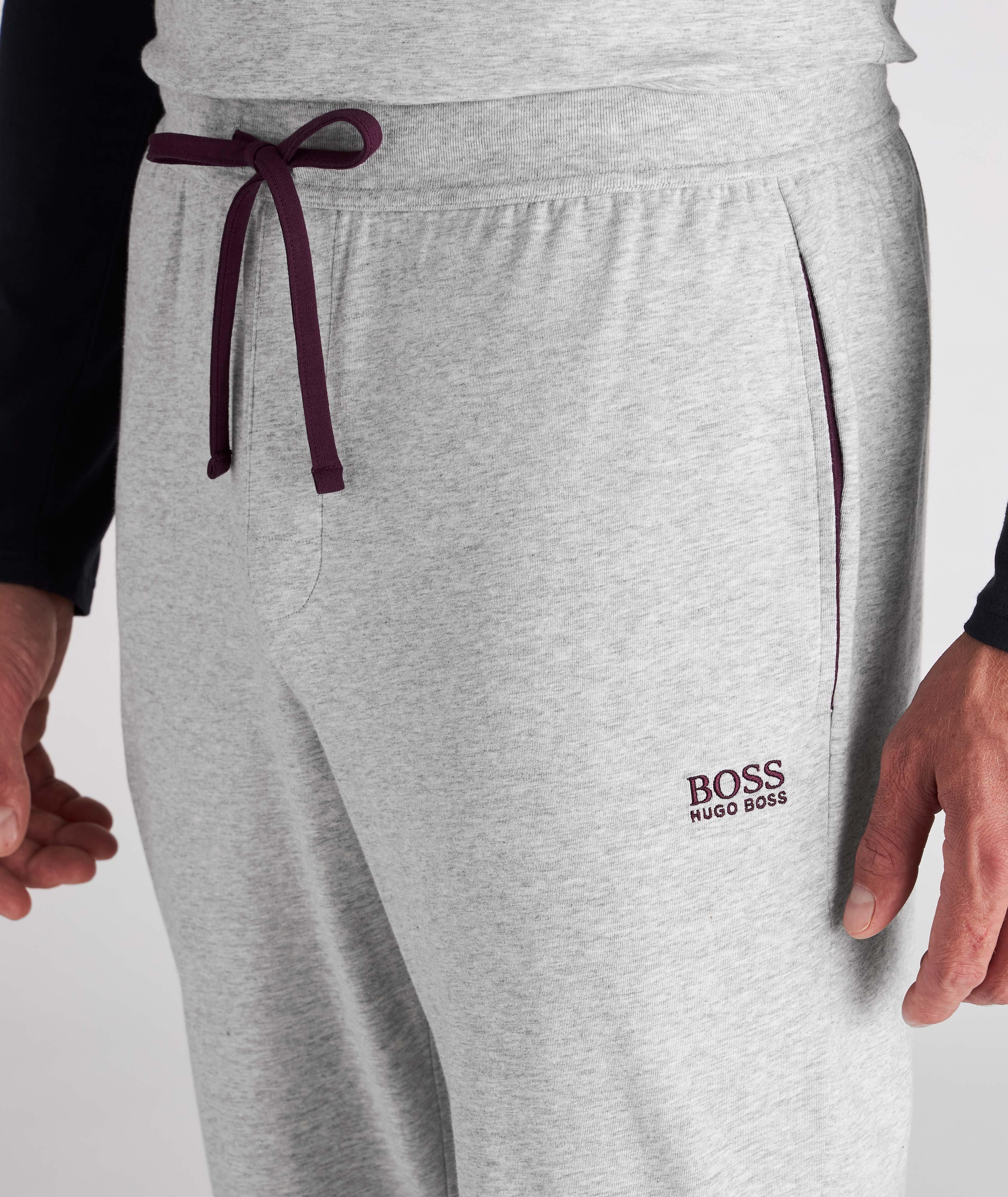 Pantalon sport en coton extensible image 3