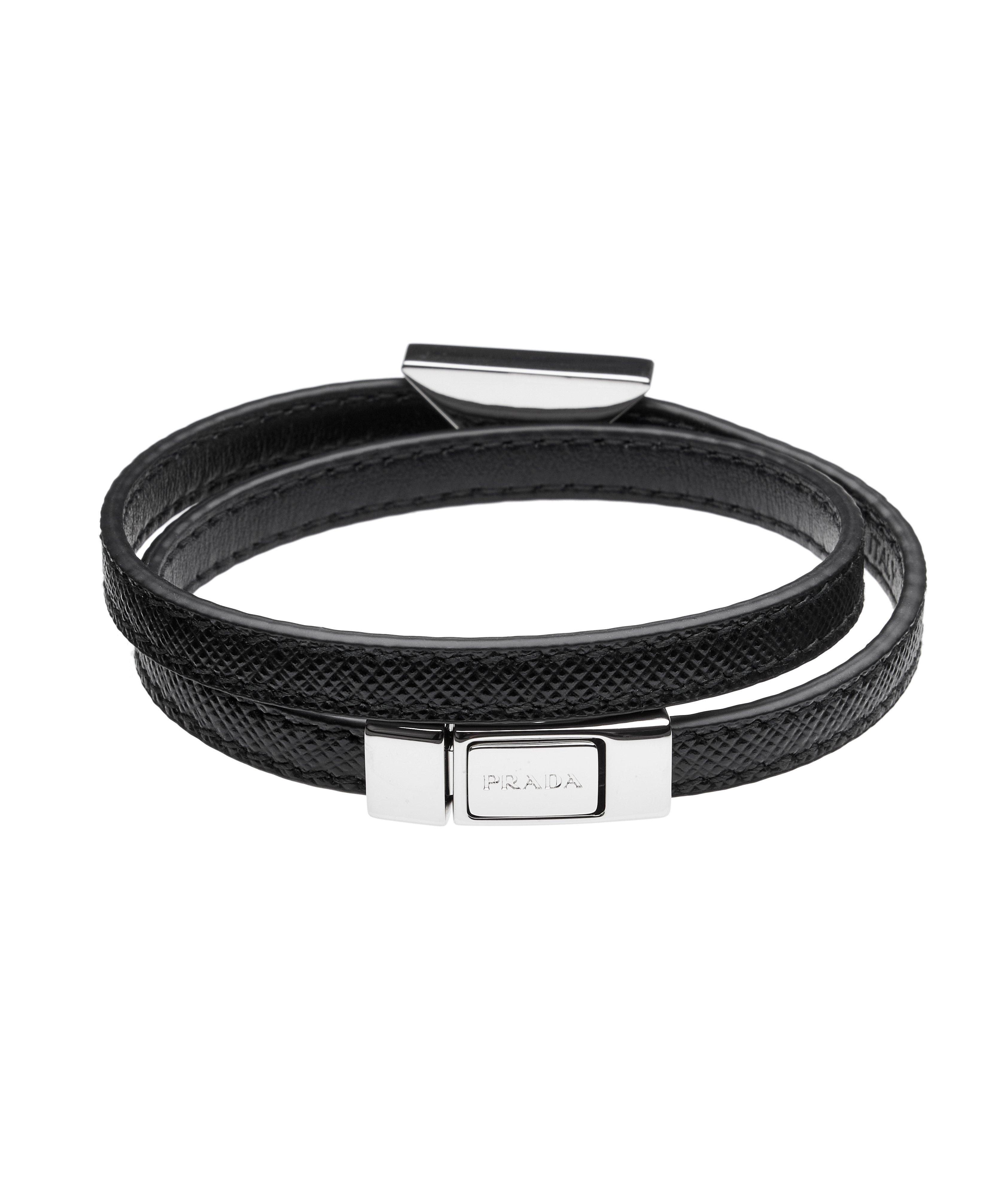 Bracelet en cuir Saffiano image 1