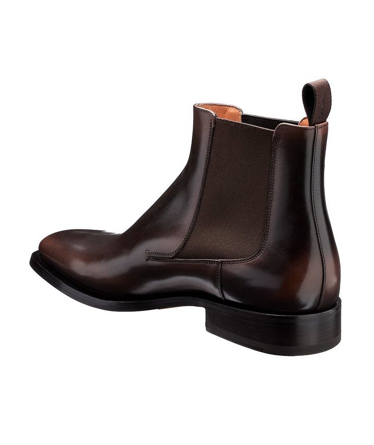 Polished Leather Chelsea Boots image 1