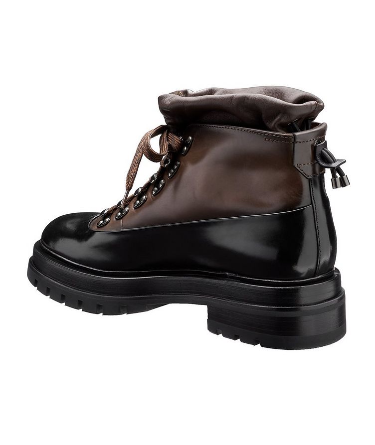 Leather Lugged Hiking Boots image 1