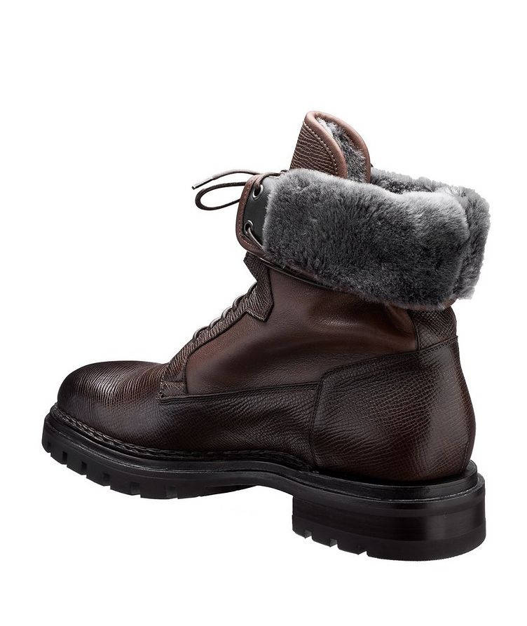 Bristol Shearling-Lined Leather Boots image 1