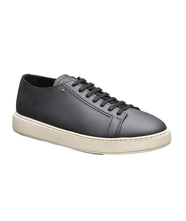 RETHINK Low-Top Leather Sneakers picture 1