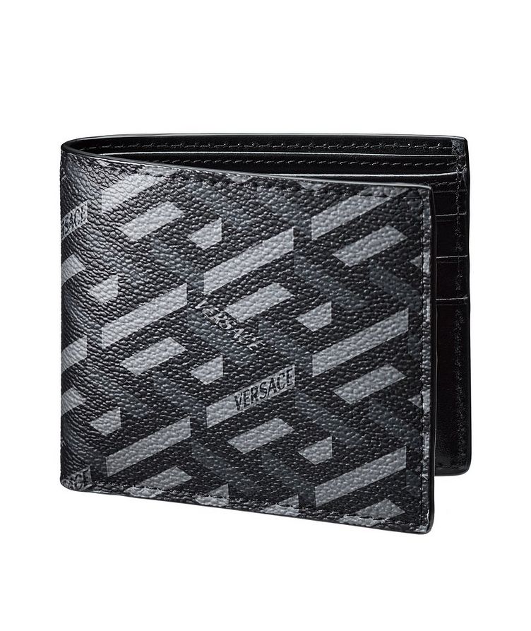 La Greca Leather Bifold Wallet image 0