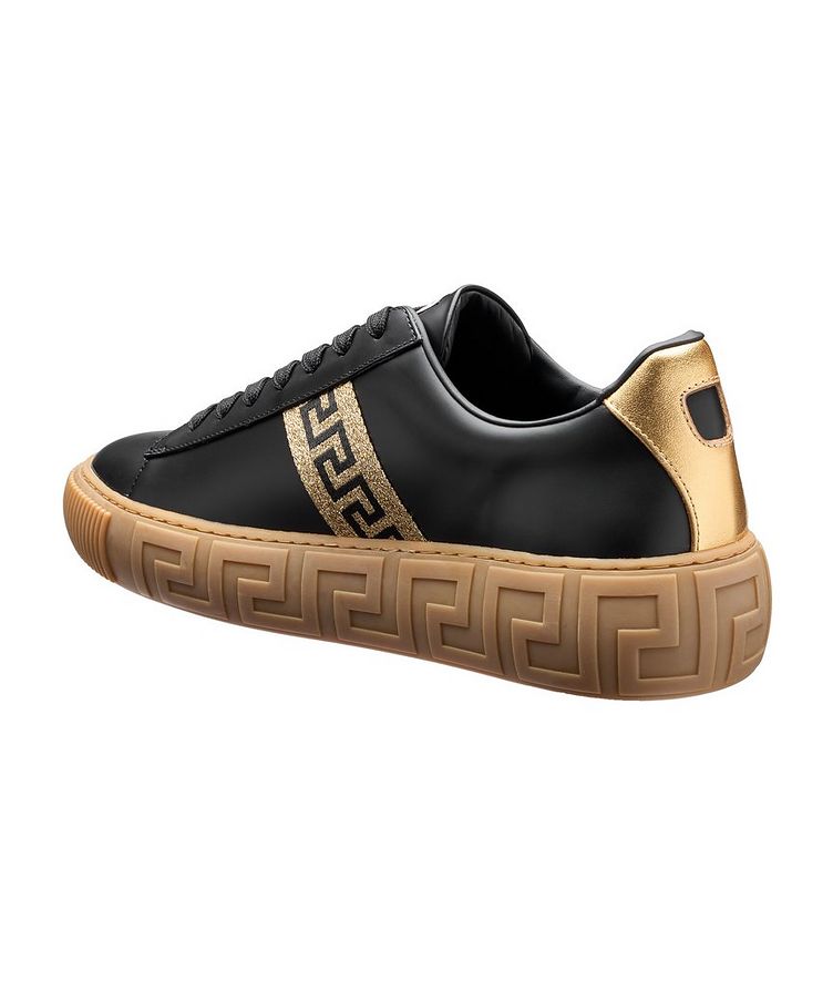 Greca Leather Sneakers image 1