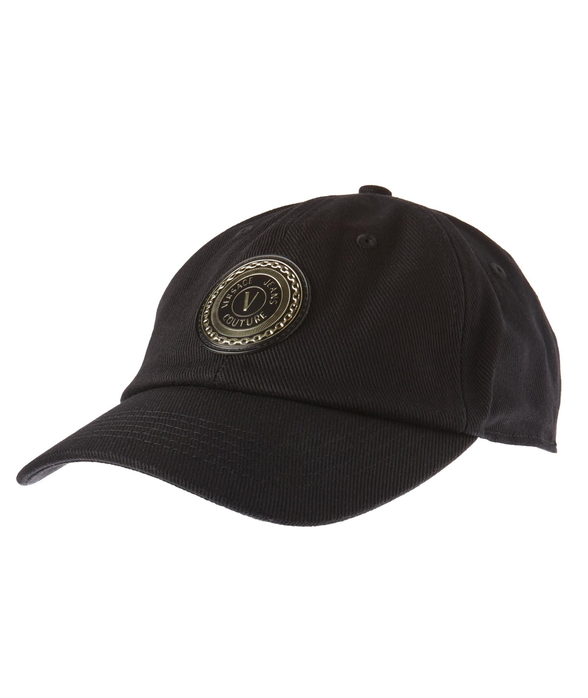 V-Emblem Cotton Baseball Cap image 0