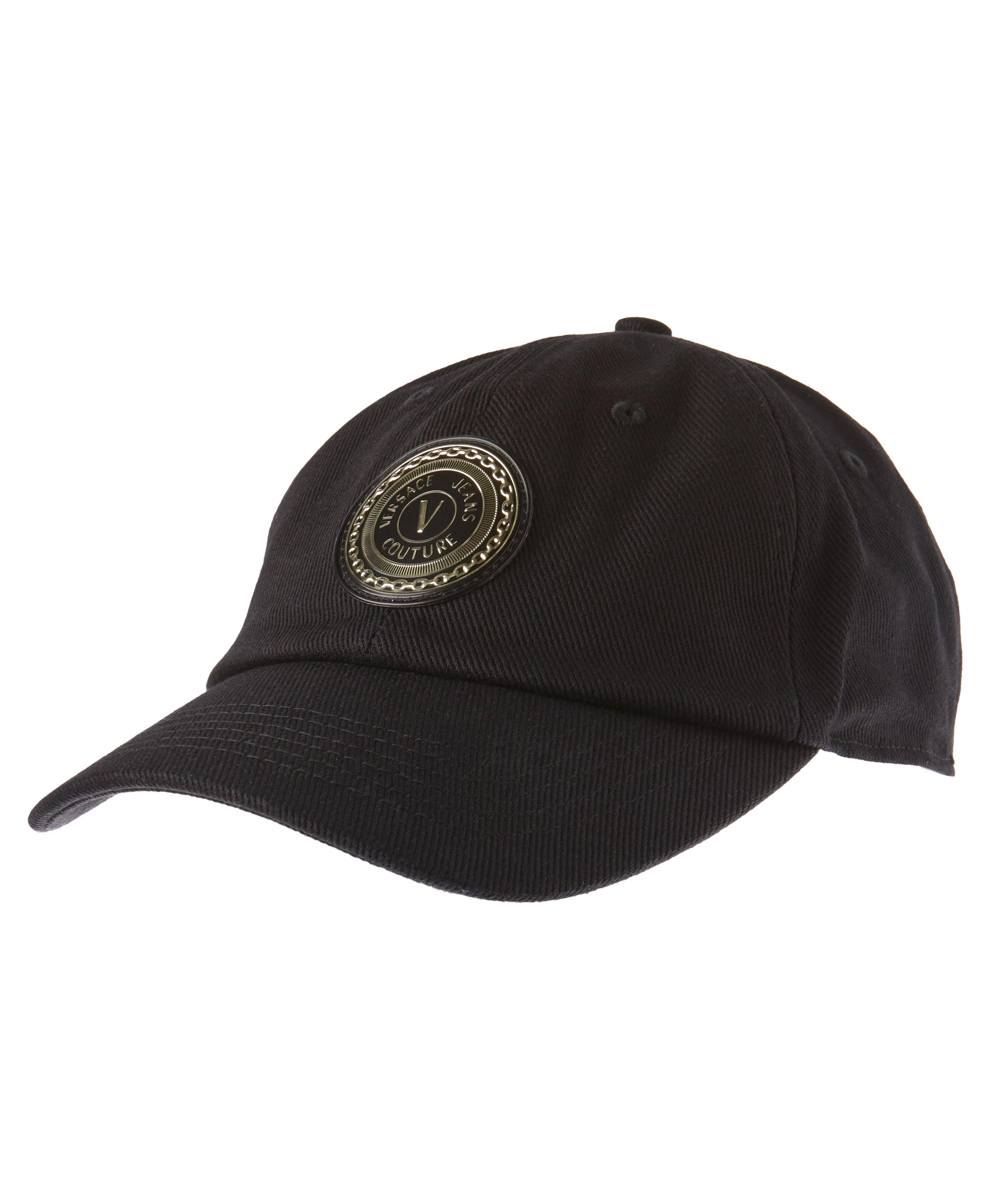 V-Emblem Cotton Baseball Cap image 0