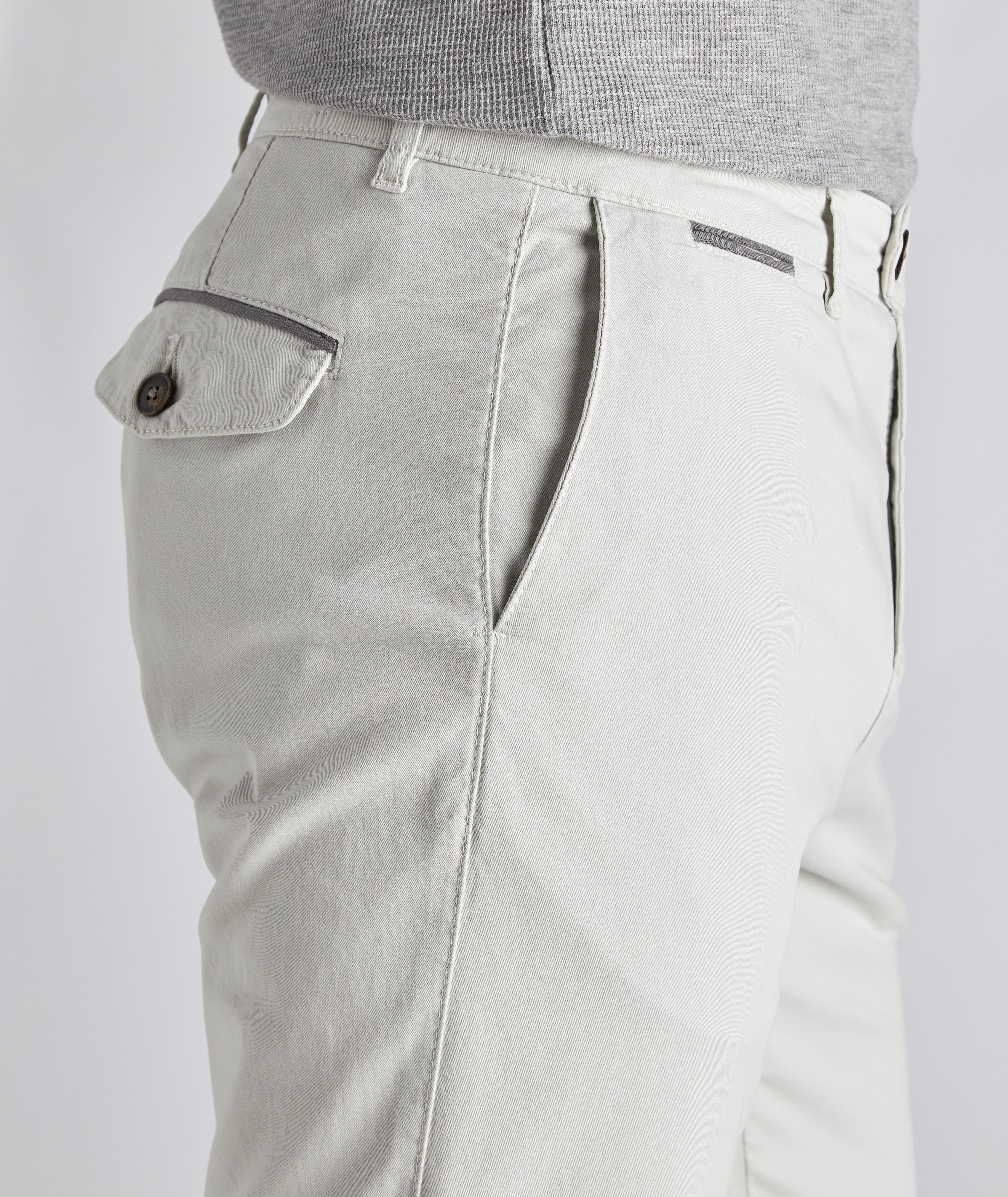 Stretch-Cotton Chino Pants