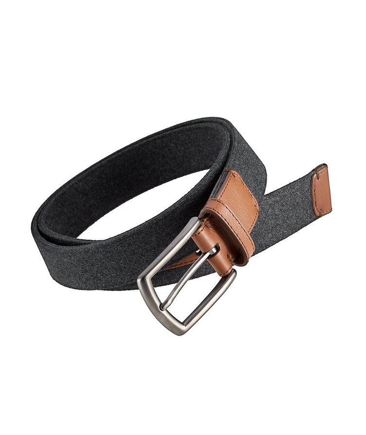 Wool & Leather Belt image 0