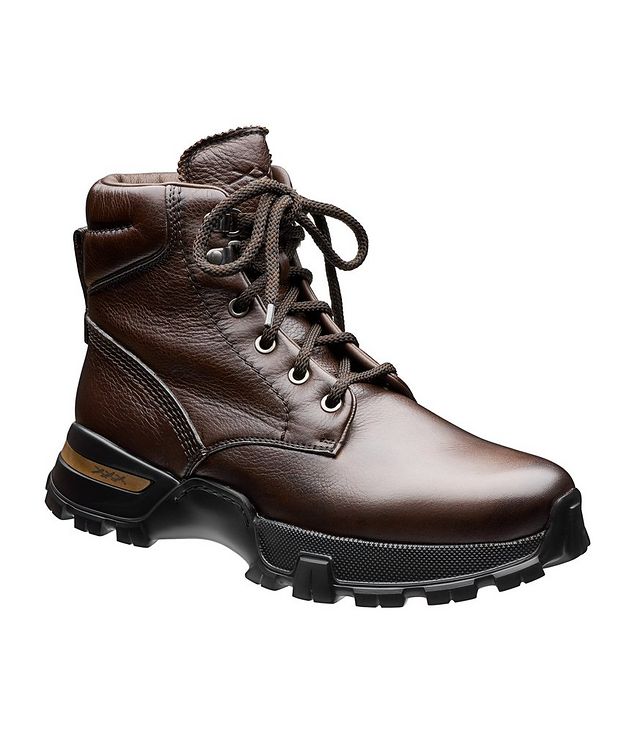 Couture Carlo Leather Hiker Boots picture 1