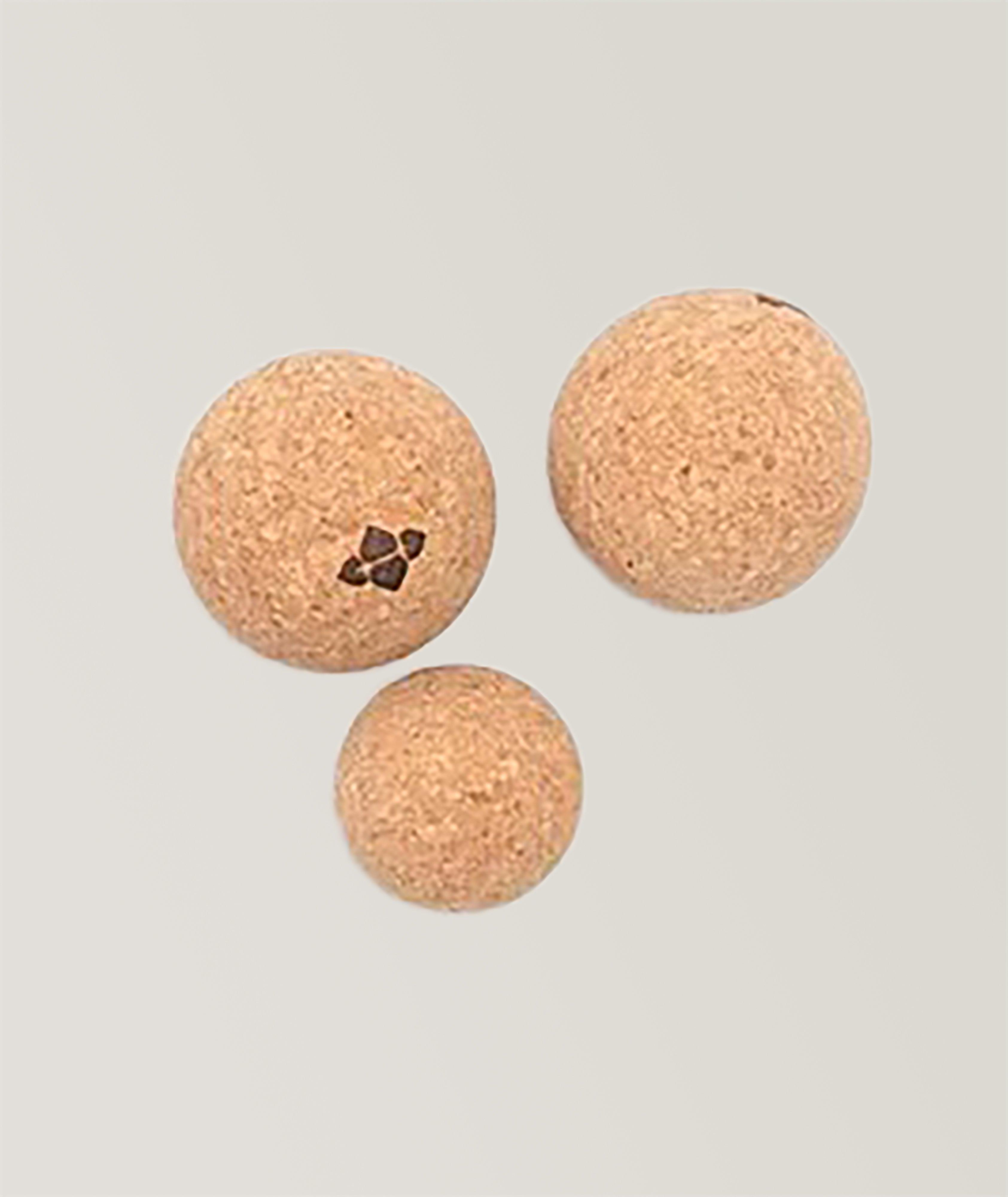 Natural Cork Massage Ball Trio image 0