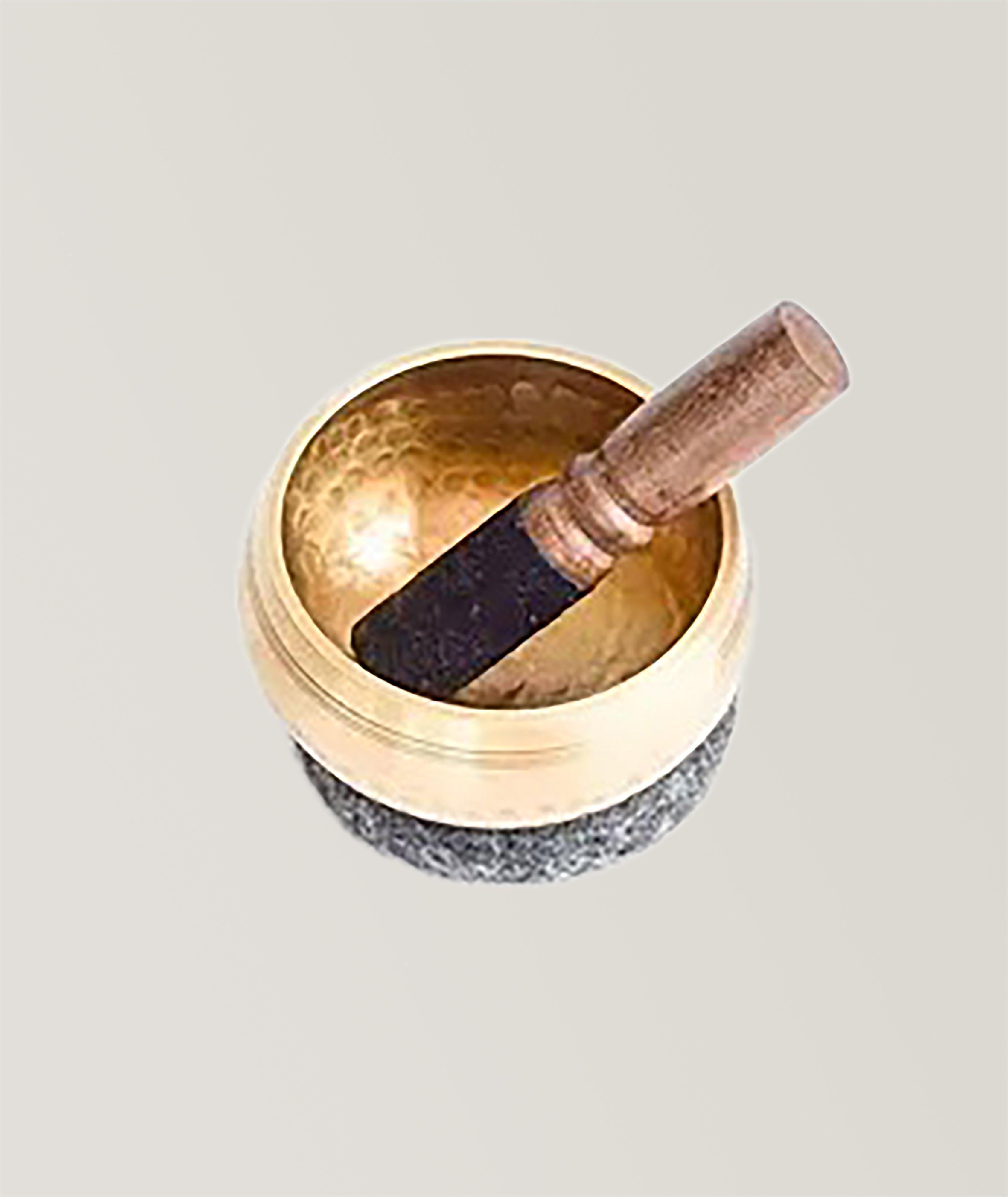 Hand Hammered Brass Singing Bowl image 0