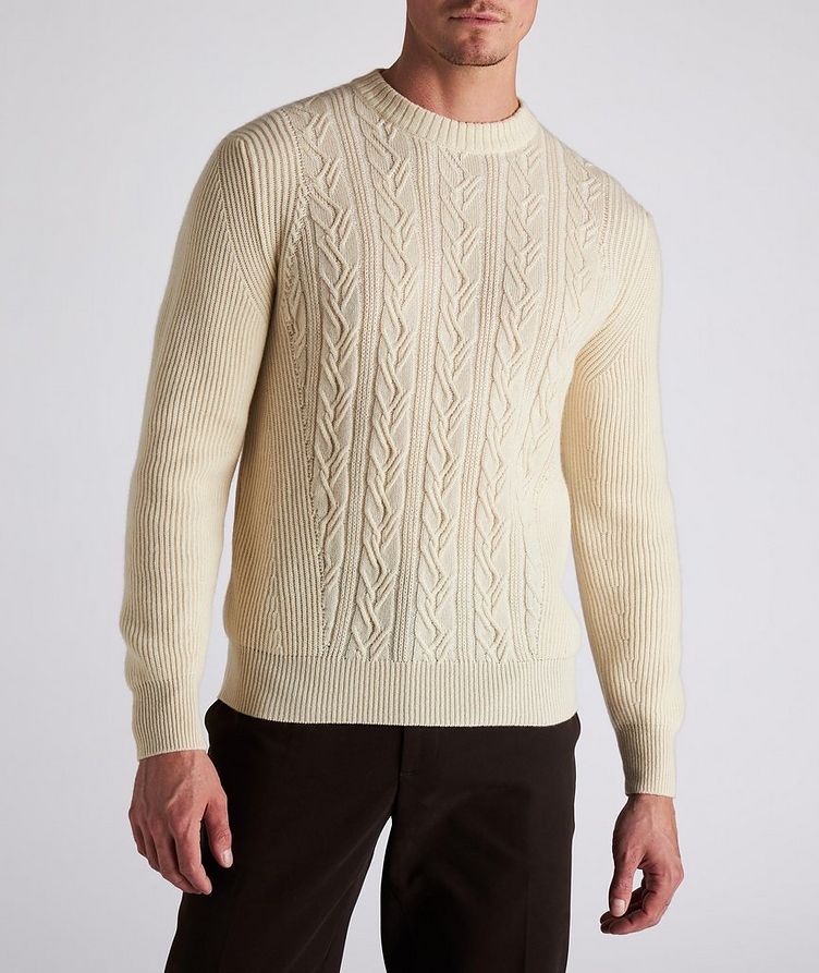 Cashmere Cable Knit Sweater image 1